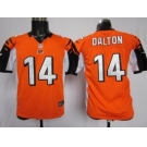 nike youth nfl jerseys cincinnati bengals #14 dalton orange[nile]