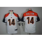 nike youth nfl jerseys cincinnati bengals #14 dalton white[nike limited]