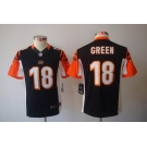 nike youth nfl jerseys cincinnati bengals #18 green black[nike limited]