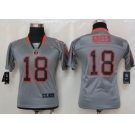 nike youth nfl jerseys cincinnati bengals #18 green grey[nike lights out]