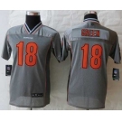 nike youth nfl jerseys cincinnati bengals #18 green grey[nike vapor]