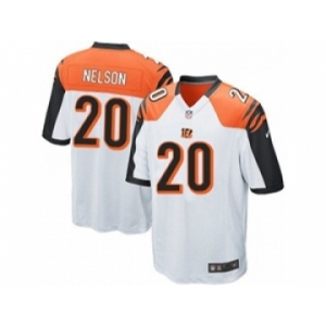 nike youth nfl jerseys cincinnati bengals #20 reggie nelson white[nike]