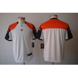 nike youth nfl jerseys cincinnati bengals blank white[nike limited]