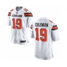 Men's Nike Cleveland Browns #19 Corey Coleman Game White NFL Jersey