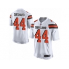 Men's Nike Cleveland Browns #44 Nate Orchard Game White NFL Jersey