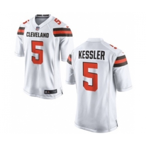 Men's Nike Cleveland Browns #5 Cody Kessler Game White NFL Jersey