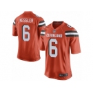 Men's Nike Cleveland Browns #6 Cody Kessler Game Orange Alternate NFL Jersey