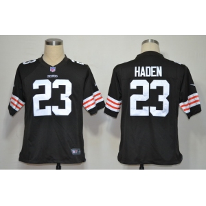 nike nfl jerseys cleveland browns #23 joe haden brown[game]