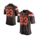 nike nfl jerseys cleveland browns #23 joe haden brown[game][new style]