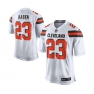 nike nfl jerseys cleveland browns #23 joe haden white[game][new style]