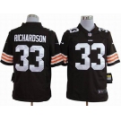 nike nfl jerseys cleveland browns #33 richardson brown[game]