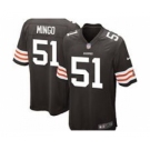 nike nfl jerseys cleveland browns #51 mingo brown [game]