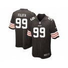 nike nfl jerseys cleveland browns #99 fujita brown[game]