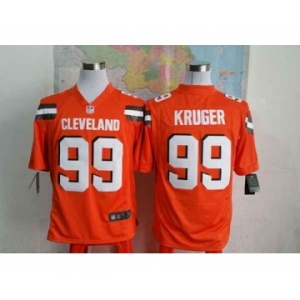 nike nfl jerseys cleveland browns #99 kruger orange[game][new style][kruger]
