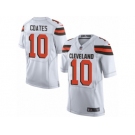 Men Nike Cleveland Browns #10 Sammie Coates Elite White NFL Jersey