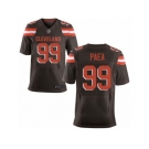 Men's Nike Cleveland Browns #99 Stephen Paea Elite Brown Team Color NFL Jersey