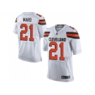 Nike Cleveland Browns#21 Denzel Ward White Men Stitched NFL Elite Jersey