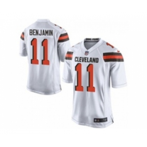 nike nfl jerseys cleveland browns #11 travis benjamin white[Elite][new style]