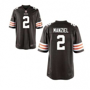 nike nfl jerseys cleveland browns #2 manziel brown[Elite]