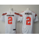nike nfl jerseys cleveland browns #2 manziel white[Elite][new style]