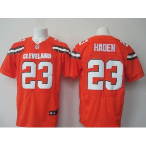 nike nfl jerseys cleveland browns #23 joe haden orange[Elite][new style]