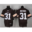 nike nfl jerseys cleveland browns #31 whitner brown[Elite]