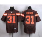 nike nfl jerseys cleveland browns #31 whitner brown[Elite][new style]