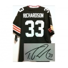 nike nfl jerseys cleveland browns #33 richardson black[Elite signature]