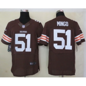 nike nfl jerseys cleveland browns #51 mingo brown[Elite]