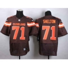 nike nfl jerseys cleveland browns #71 shelton brown[Elite][new style]