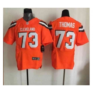 nike nfl jerseys cleveland browns #73 joe thomas orange[Elite][new style]