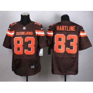 nike nfl jerseys cleveland browns #83 hartline brown[Elite][new style]