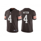 Cleveland Browns #4 Deshaun Watson Brown Vapor Untouchable Limited Stitched Jersey