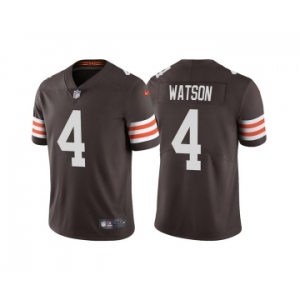 Cleveland Browns #4 Deshaun Watson Brown Vapor Untouchable Limited Stitched Jersey