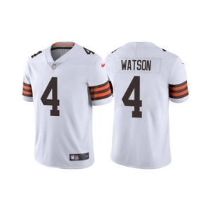 Cleveland Browns #4 Deshaun Watson White Vapor Untouchable Limited Stitched Jersey