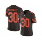 Men Nike Cleveland Browns #30 Jason McCourty Limited Brown Rush Vapor Untouchable NFL Jersey