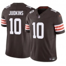 Men's Cleveland Browns #10 Quinshon Judkins Brown 2025 F.U.S.E. Vapor Limited Football Stitched Jersey