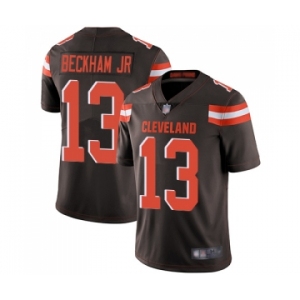 Men's Cleveland Browns #13 Odell Beckham Jr. Brown Team Color Vapor Untouchable Limited Player Football Jersey