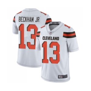 Men's Cleveland Browns #13 Odell Beckham Jr. White Vapor Untouchable Limited Player Football Jersey
