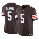 Men's Cleveland Browns #5 Dillon Gabriel 2025 Draft F.U.S.E. Vapor Limited Football Stitched Jersey