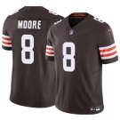 Men's Cleveland Browns #8 Elijah Moore Brown 2023 F.U.S.E Vapor Limited Football Stitched Jersey