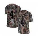 Men's Nike Cleveland Browns #4 Britton Colquitt Limited Camo Rush Realtree NFL Jersey