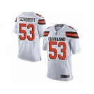 Men's Nike Cleveland Browns #53 Joe Schobert Limited White NFL Jersey