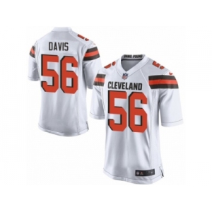 Men's Nike Cleveland Browns #56 DeMario Davis Limited White NFL Jersey