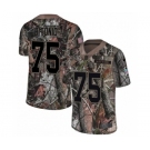 Men's Nike Cleveland Browns #75 Joel Bitonio Limited Camo Rush Realtree NFL Jersey