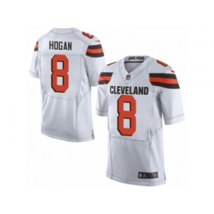 Men's Nike Cleveland Browns #8 Kevin Hogan Limited White NFL Jersey