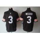 nike nfl jerseys cleveland browns #3 weeden brown[nike limited]