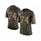 nike nfl jerseys cleveland browns #74 erving army green[nike Limited Salute To Service]
