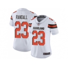 Women Nike Cleveland Browns #23 Damarious Randall White Stitched NFL Vapor Untouchable Limited Jersey