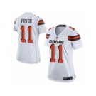 Women's Nike Cleveland Browns #11 Terrelle Pryor Limited White NFL Jersey